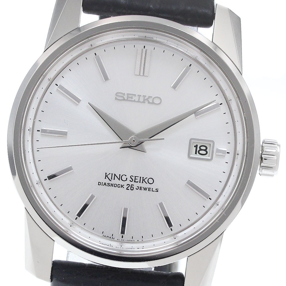 セイコー SEIKO SDKA001/6L35-00D0 第一人者セイコー KS 打ち立てる140周年祝する押さえる模範例 自動小銃一巻き メンズ 箱・御墨付き付き添い人_934706【電子ボルト10】【中古】