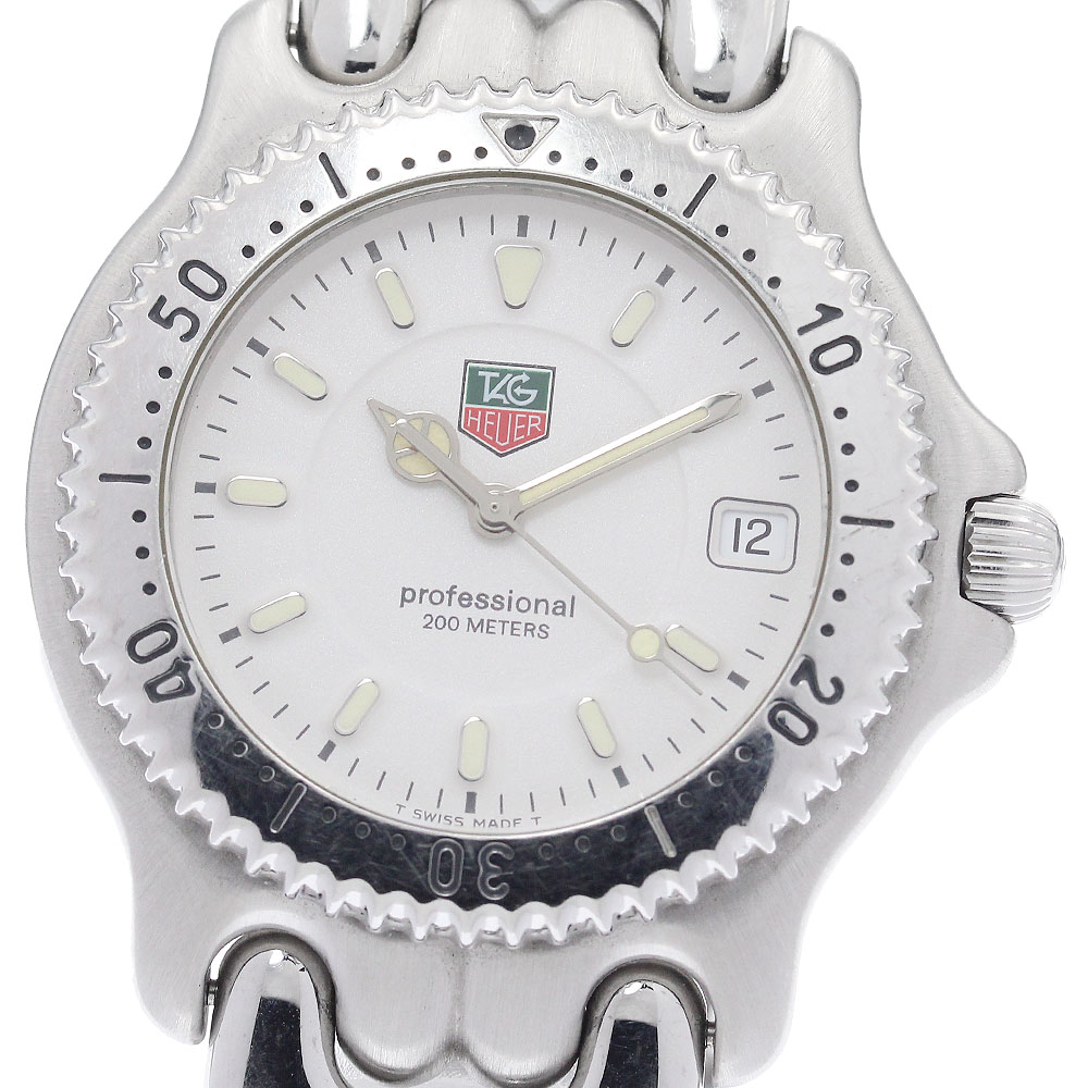 タグホイヤー セルWG1112-KO QZ ホワイト メンズ腕時計 中古美品 楽天市場】【TAG HEUER】タグホイヤー セル WG1112-0 クォーツ メンズ