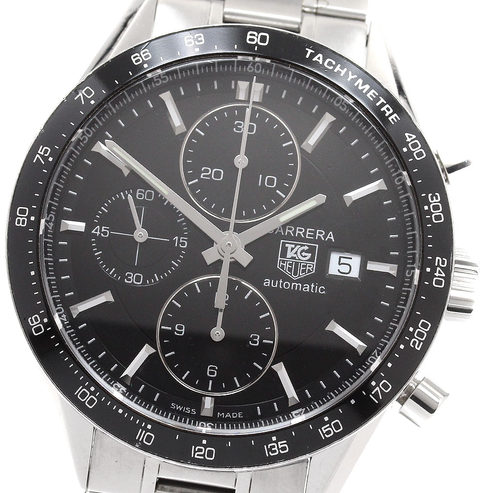 タグホイヤー TAG HEUER CV201E-0 カレラ クロノグラフ キャリバー16 自動巻き メンズ _935457【中古】