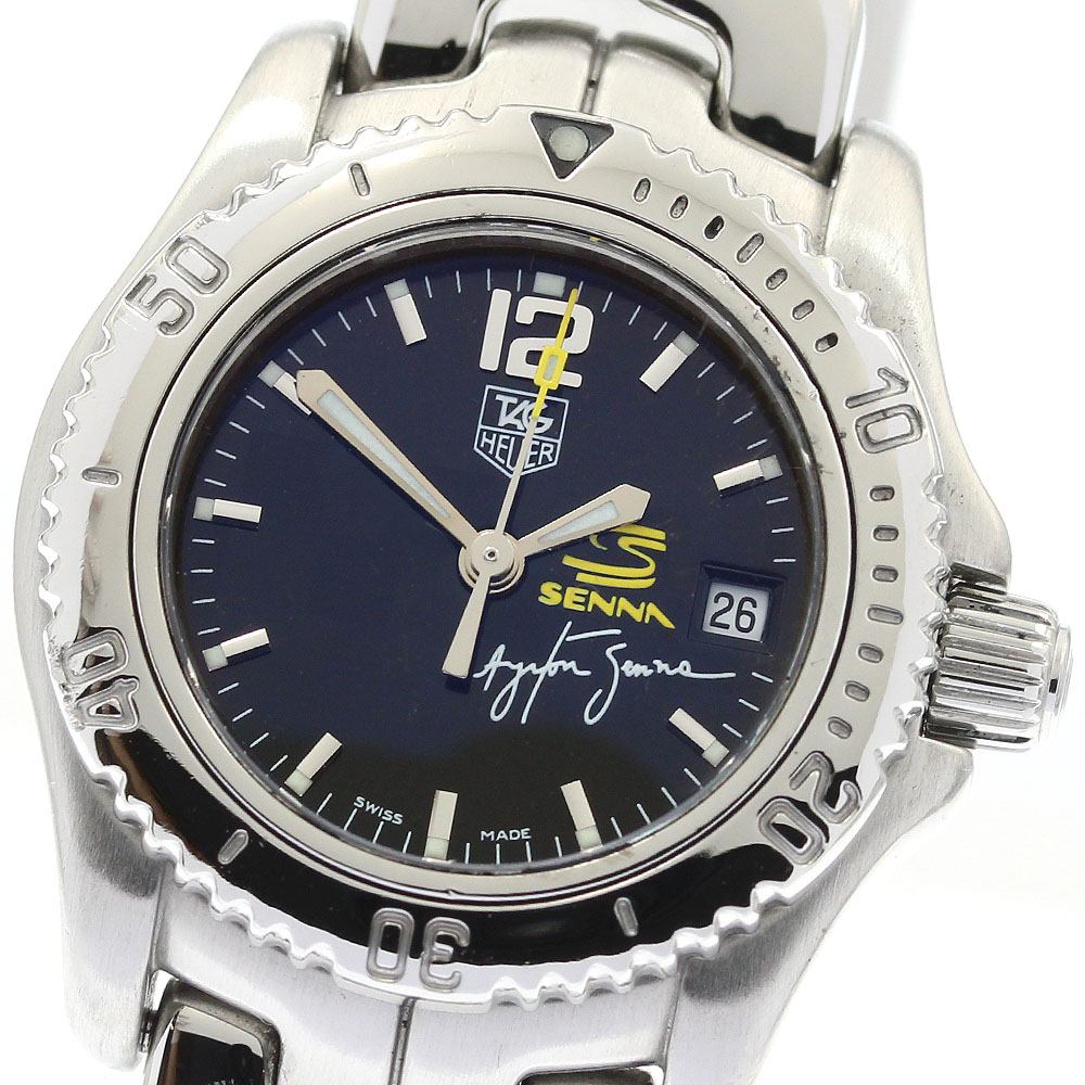 タグホイヤー TAG HEUER WT141N.BA0560 繋がり アイルトンセナ リミテッドエディション 2002 制限事項1500本 石英 レディース 良品 _917221【電子ボルト10】【中古】