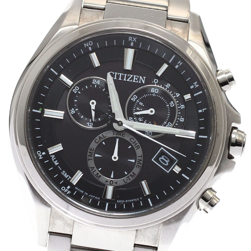 楽天市場】【CITIZEN】シチズン アテッサ クロノグラフ H610-T018068