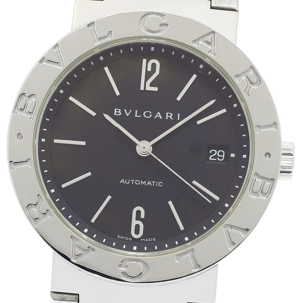 ブルガリ BVLGARI BB33SS ブルガリブルガリ デイト 自動巻き メンズ 保証書付き_937530【中古】