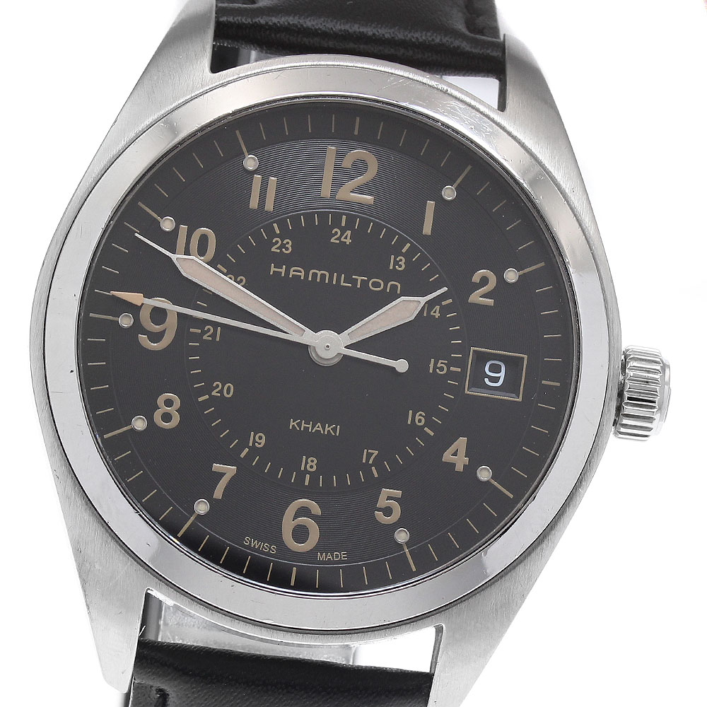 楽天市場】【HAMILTON】ハミルトン カーキフィールド デイト H684811