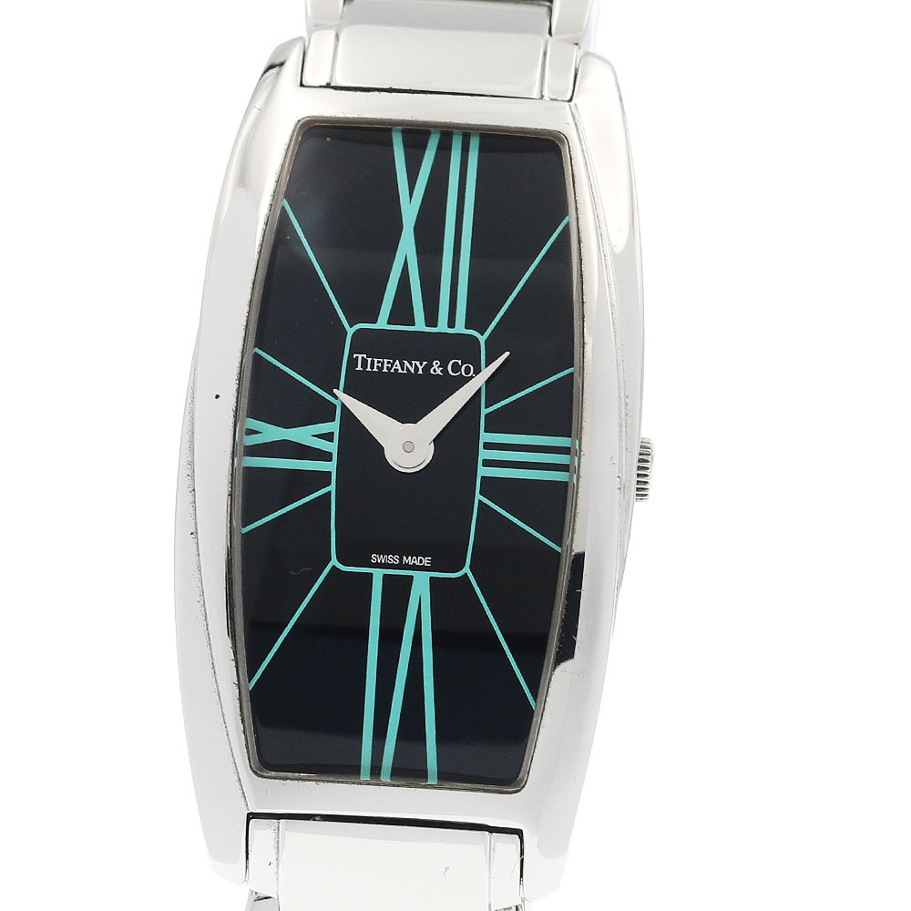 ティファニー TIFFANY\u0026Co. Z6401.10.10A19A00A ジェメア 石英 レディース 御墨付き付き添い人_934548【電子ボルト10】【中古】