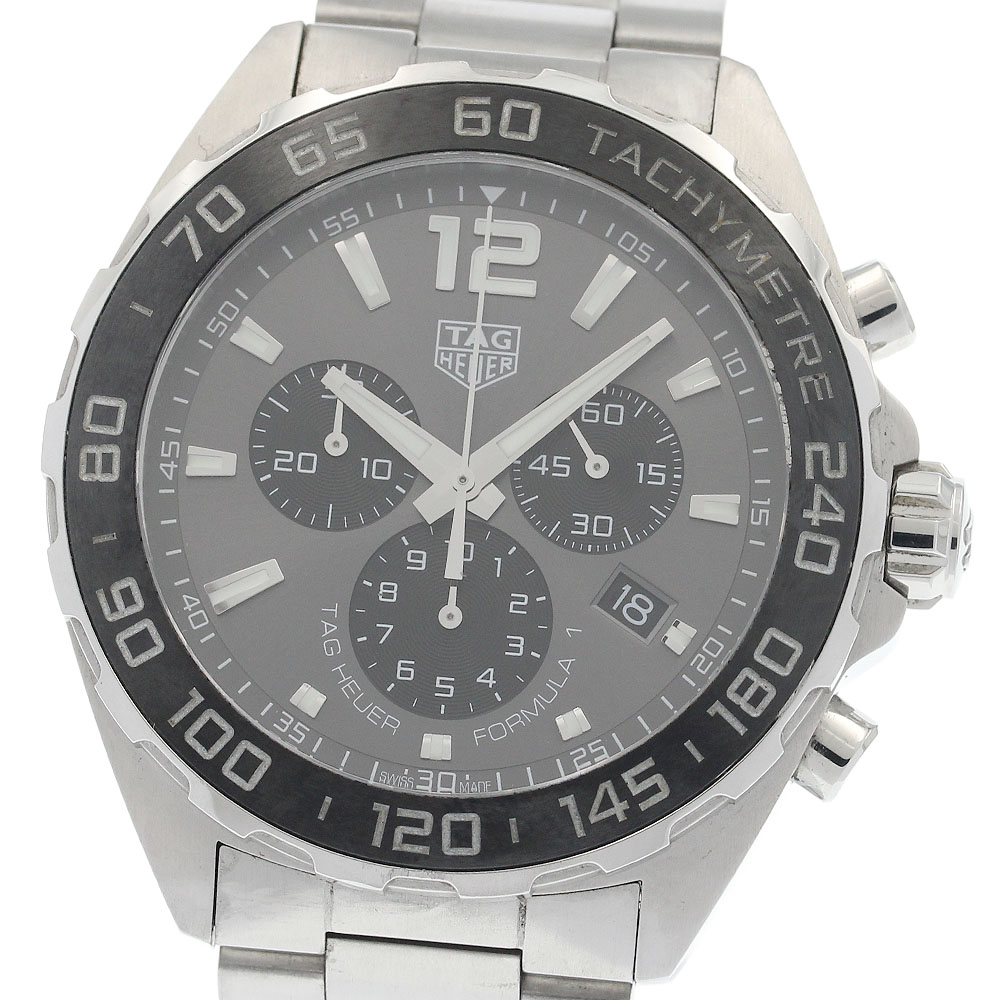 タグホイヤー TAG HEUER CAZ1011 フォーミュラ1 デイト クロノグラフ クォーツ メンズ 良品 _935886【中古】