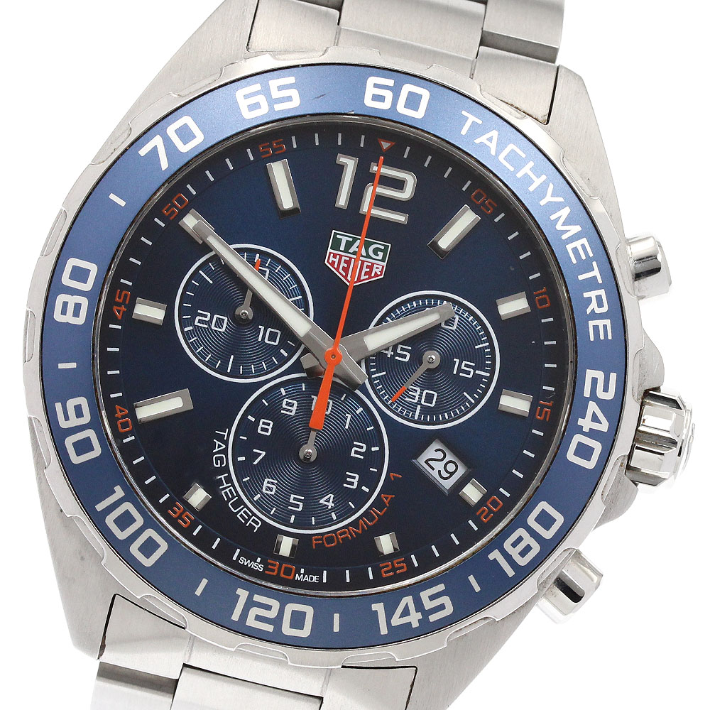 タグホイヤー TAG HEUER CAZ1014 数式1 クロノグラフ 石英 メンズ _934746【電子ボルト10】【中古】