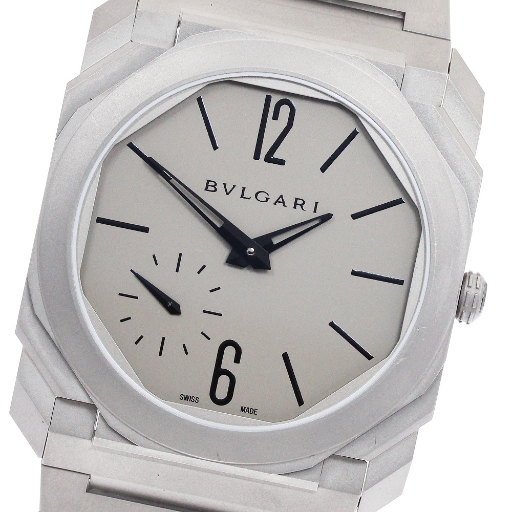ブルガリ BVLGARI BGO40TXT/102713 オクト フィニッシモ 自動巻き メンズ 美品 箱・保証書付き_935933【中古】｜CLOSER