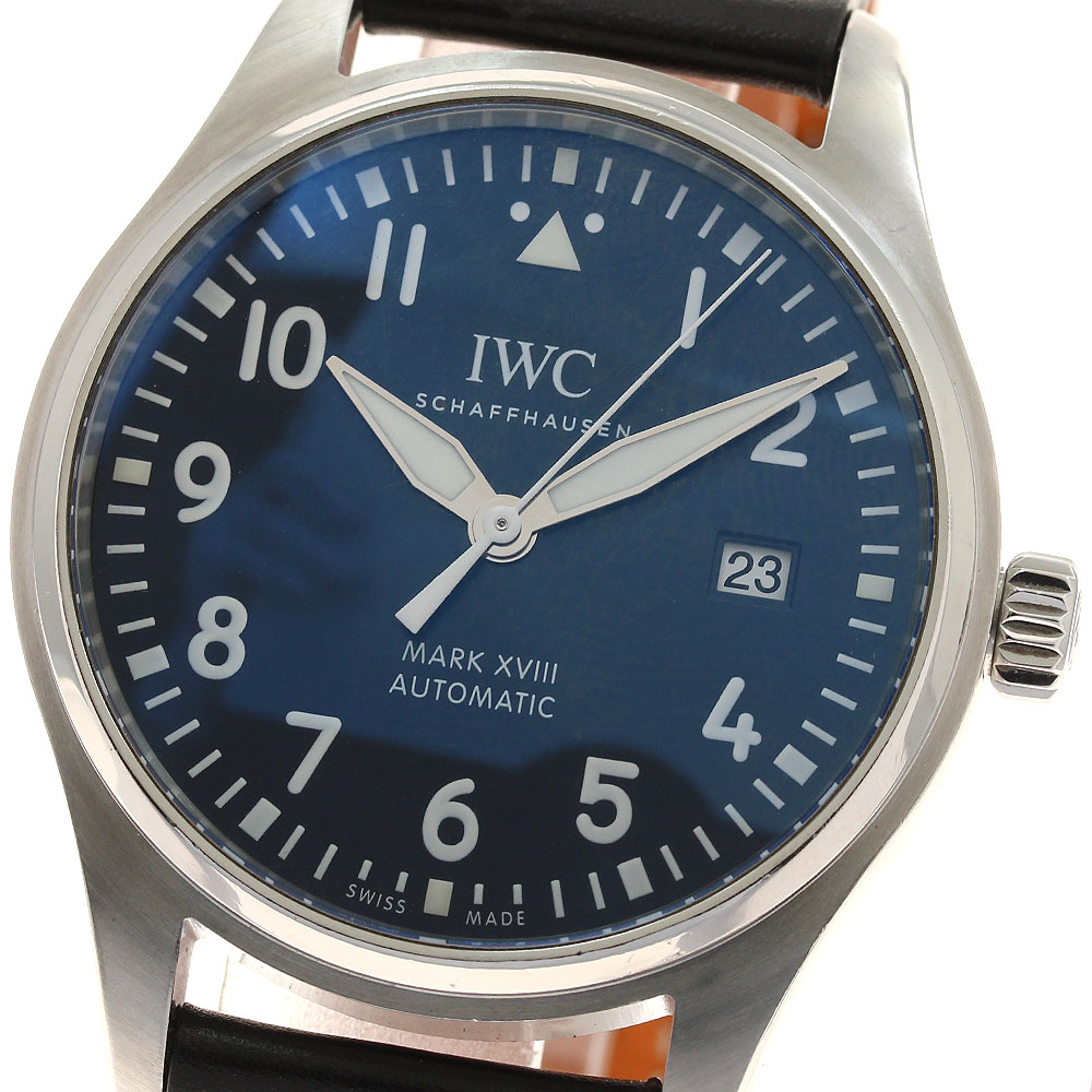 IWC IWC SCHAFFHAUSEN IW327010 パイロットウォッチ マークXV2I デイト 自動巻き メンズ 保証書付き_937495【中古】