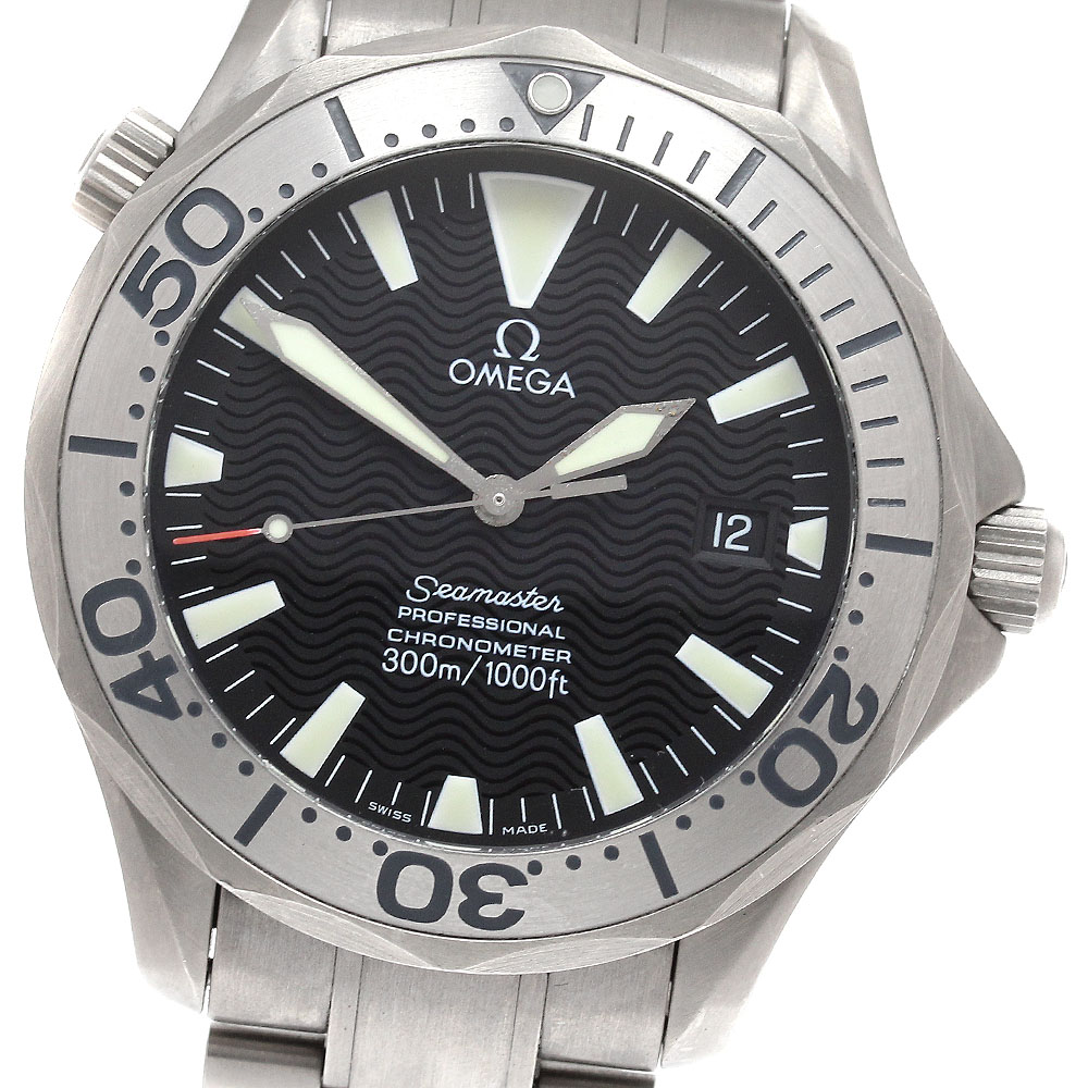オメガ OMEGA 2231.50 シーマスター300 デイト 自動巻き メンズ _935336【中古】