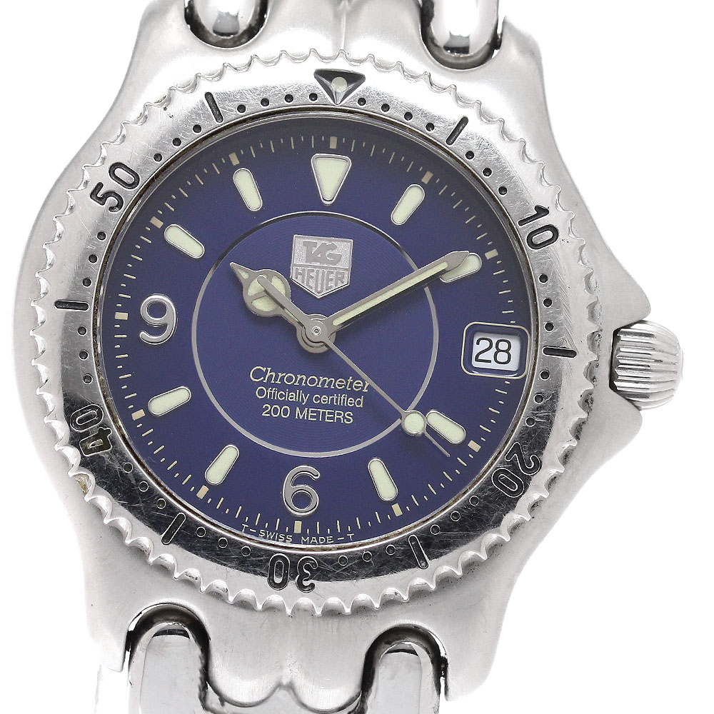 タグホイヤー TAG HEUER WG5214-P0 セル デイト クロノメーター 自動巻き ボーイズ _932940【ev10】【中古】｜CLOSER