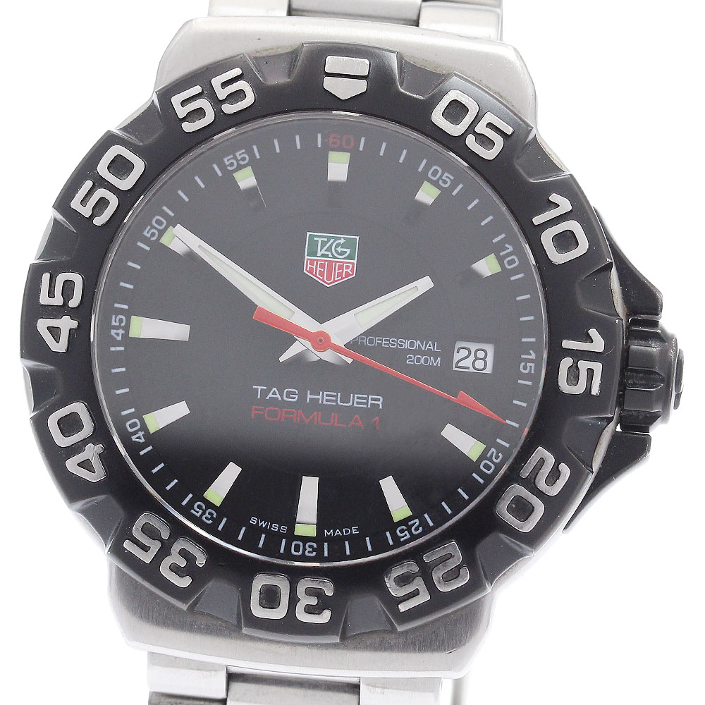 タグホイヤー TAG HEUER WAH1110 フォーミュラ1 デイト クォーツ メンズ _933553【中古】