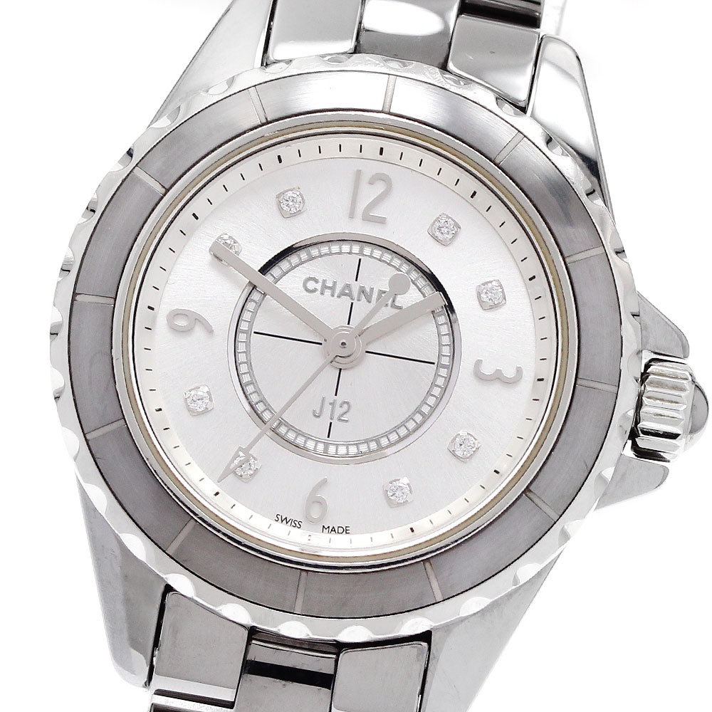 シャネル CHANEL H3401 J12 クロマティック 8Pダイヤモンド クォーツ レディース _935291 楽天市場】シャネル CHANEL H3401 J12 クロマティック 8Pダイヤモンド
