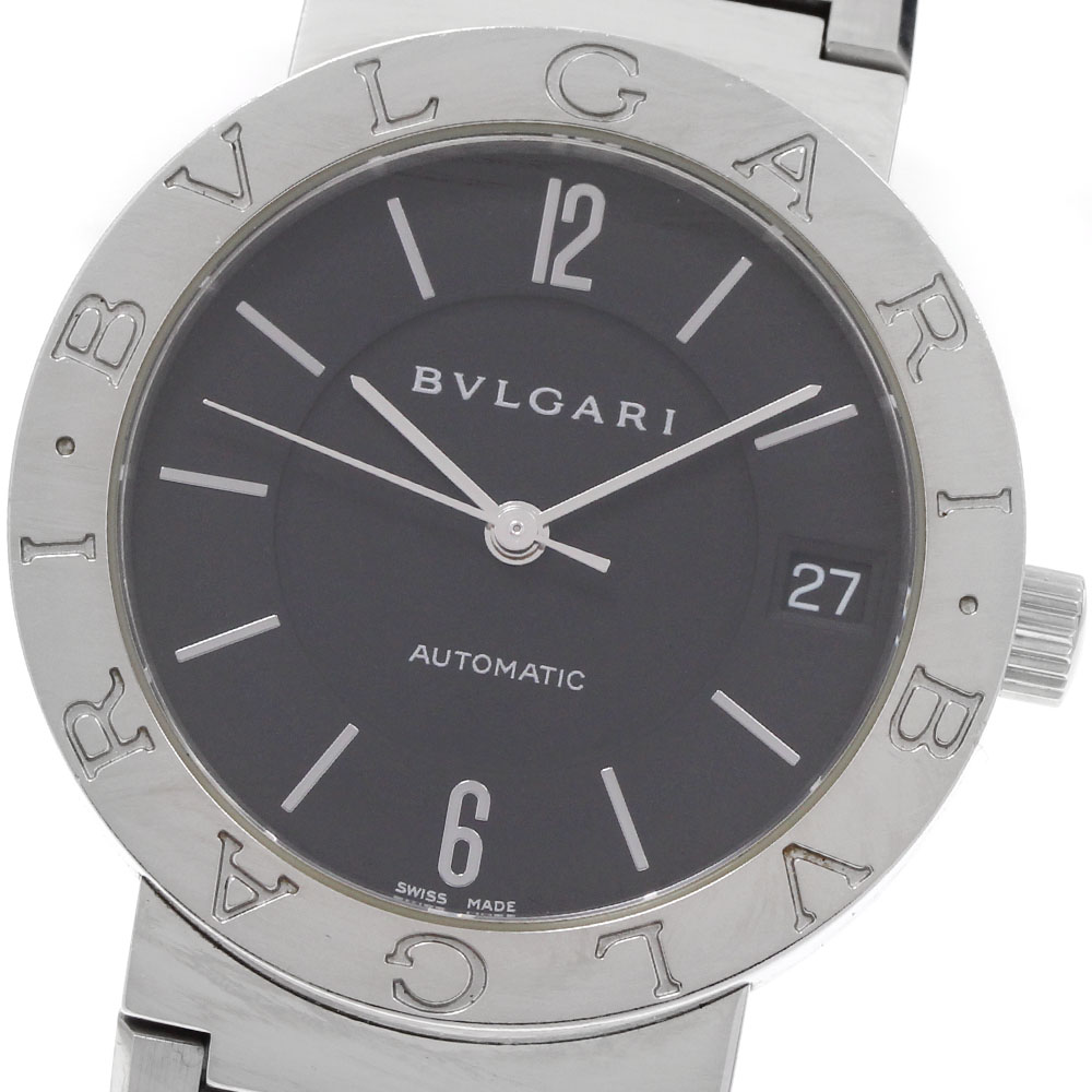 ブルガリ BVLGARI BB33SS ブルガリブルガリ デイト 自動巻き メンズ 箱・保証書付き_931817【ev10】【中古】|CLOSER