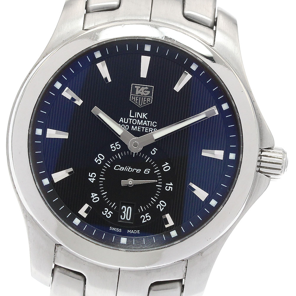 タグホイヤー TAG HEUER WJF211A 繋がり キャリバー6 スモール秒 自動小銃一巻き メンズ _935812【電子ボルト10】【中古】