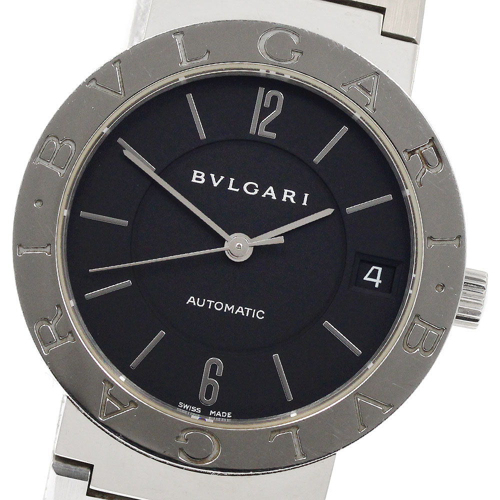 ブルガリ BVLGARI BB33SS ブルガリブルガリ デイト 自動巻き メンズ 保証書付き_938011【中古】