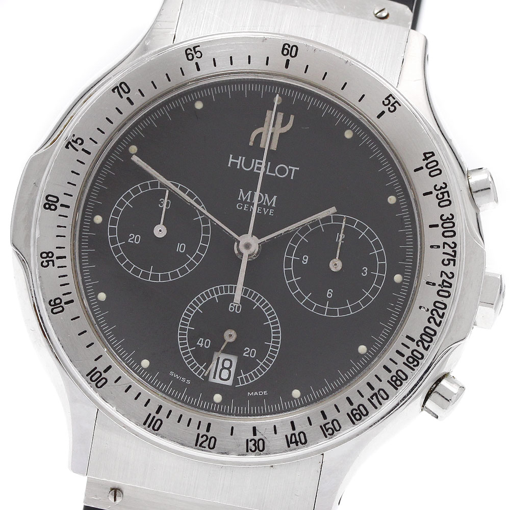 訳あり ウブロ HUBLOT 1620.1 MDM クロノグラフ 石英 メンズ _934406【中古】