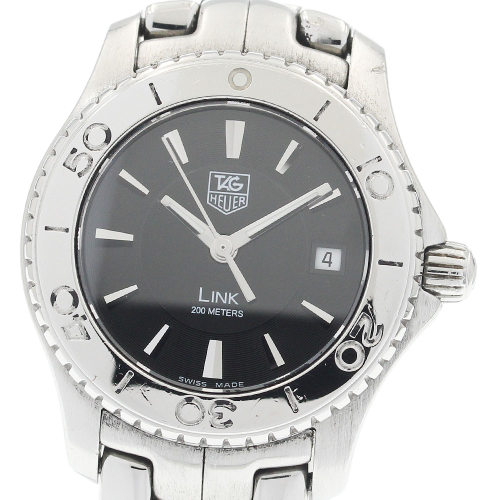 タグホイヤー TAG HEUER WJ1314-0 リンク デイト クォーツ レディース _935558【ev10】【中古】|CLOSER