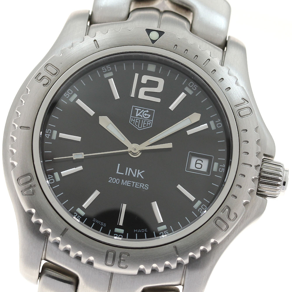 タグホイヤー TAG HEUER WT1110-0 リンク デイト クォーツ メンズ 良品 _937083【中古】