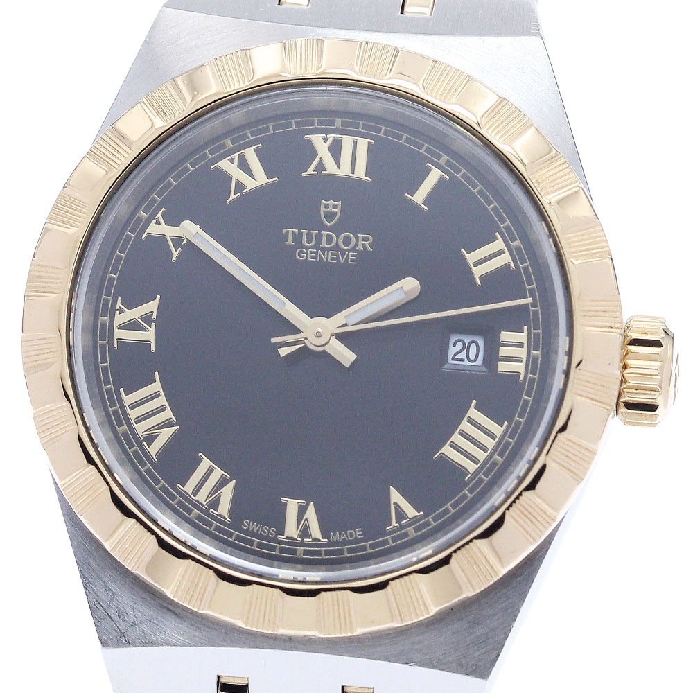 チュードル TUDOR 28303 ロイヤル デイト YGコンビ 自動巻き レディース _933121【中古】