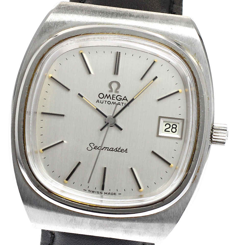 ゼロ OMEGA 166.0205 シーマスター キロカロリー.1012 デイト 自動小銃一巻き メンズ _938607【中古】