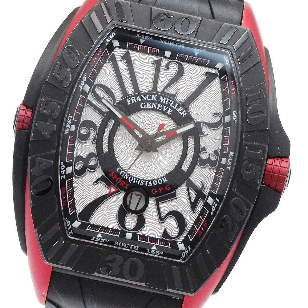 フランクミュラー FRANCK MULLER 9900SCDTGPG コンキスタドール グランプリ デイト 自動巻き メンズ _938986【中古】|CLOSER