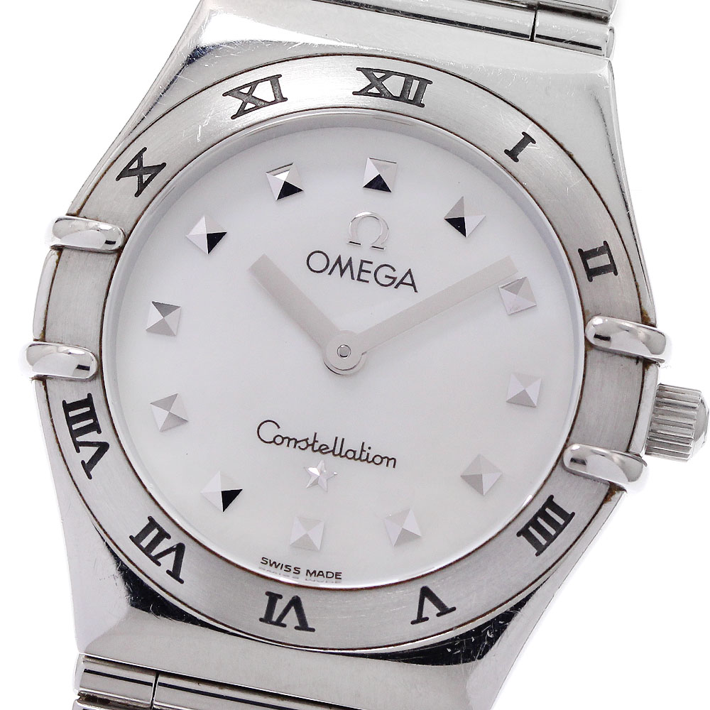 オメガ OMEGA 1571.71 コンステレーション クォーツ レディース 保証書付き_939505【中古】