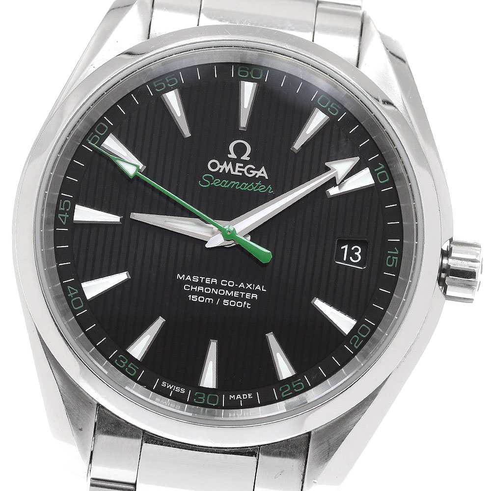 訳あり オメガ OMEGA 231.10.42.21.01.004 シーマスター アクアテラ マスターコーアクシャル ゴルフ 自動巻き メンズ 保証書付き_917003【中古】