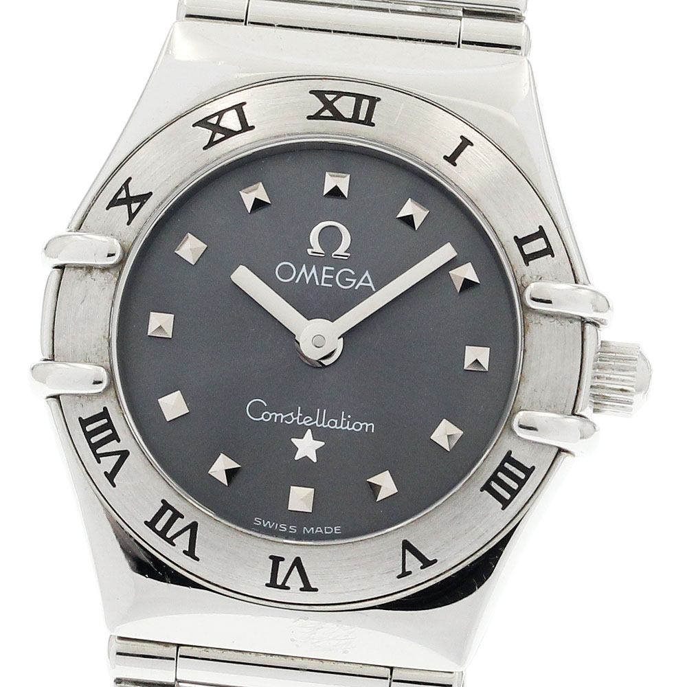 ゼロ OMEGA 1561.51 コンステレーションミニ マイチョイス 石英 レディース 御墨付き付き添い人_938029【中古】