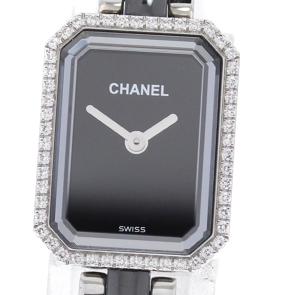 シャネル CHANEL H2163 プルミエール ダイヤベゼル クォーツ レディース _939024【中古】