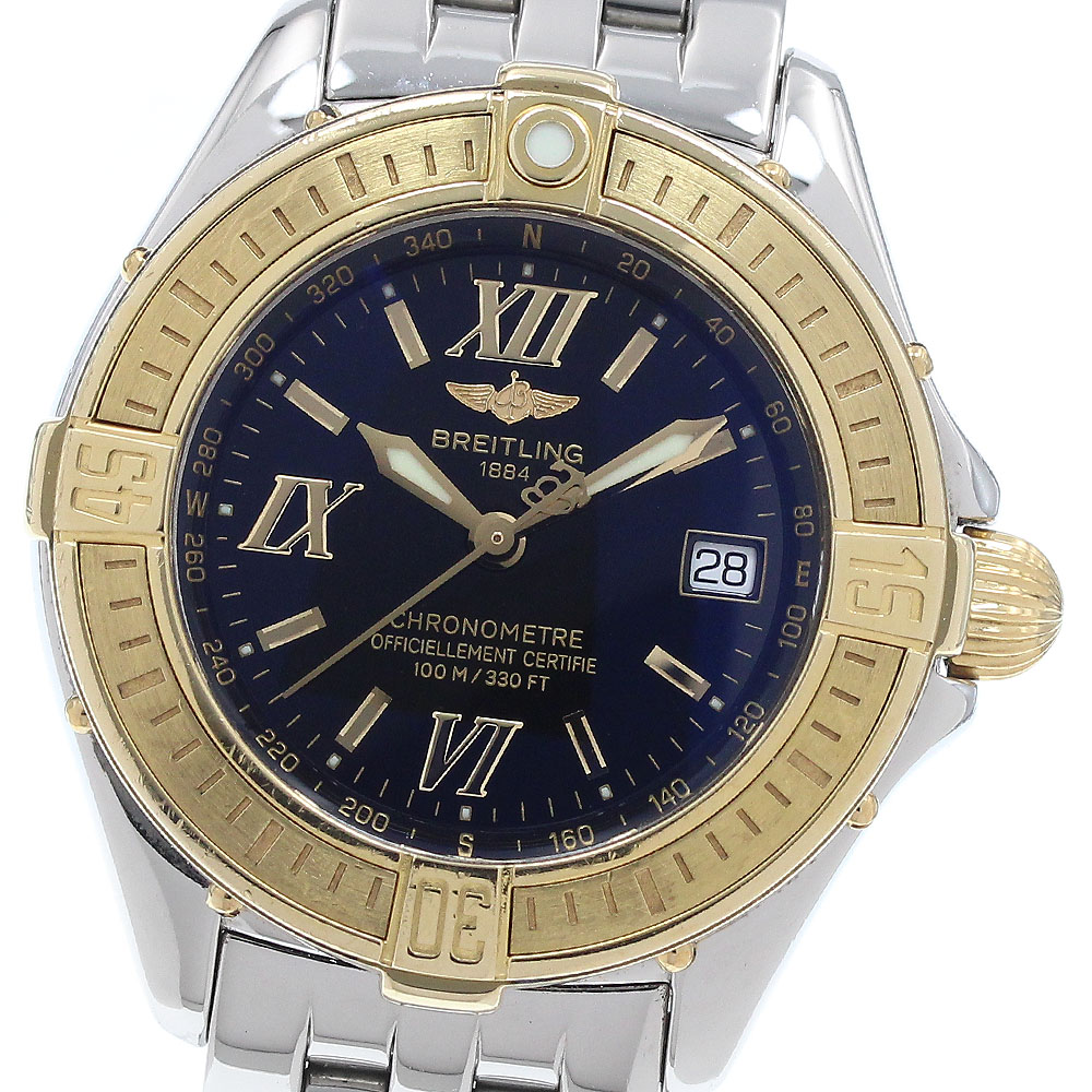 ブライトリング BREITLING D67365 ウィンドライダー コックピット クォーツ レディース 箱付き_939232【中古】 130,900円