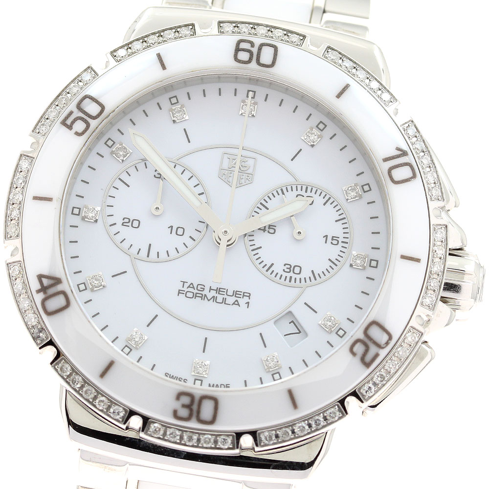 タグホイヤー TAG HEUER CAH1213.BA0863 範式1 クロノグラフ 金剛石 石英 メンズ _939549【中古】