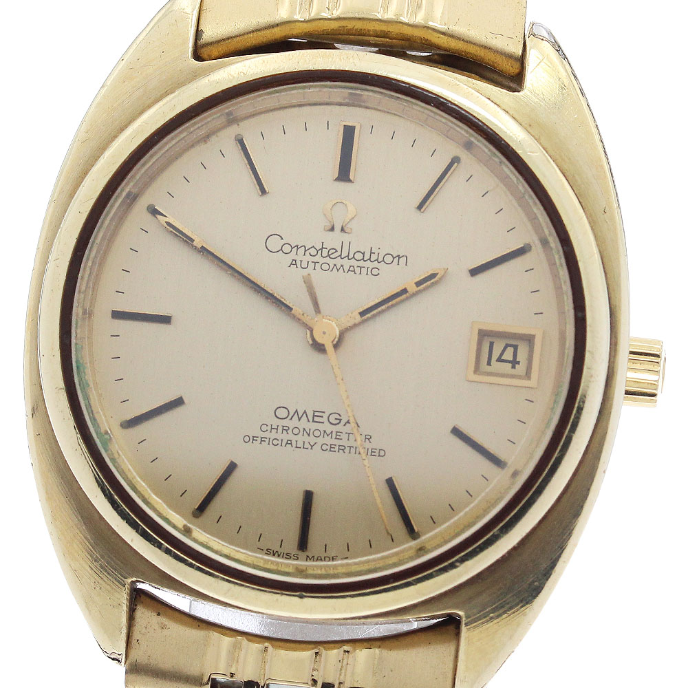 オメガ OMEGA CD168.0056 コンステレーション デイト cal.1011 自動巻き メンズ _938719【中古】