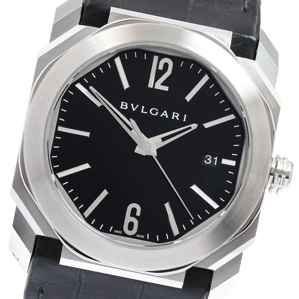 訳あり ブルガリ BVLGARI BGO38S オクト ソロテンポ デイト 自動巻き メンズ _941254【中古】｜CLOSER 235,400円