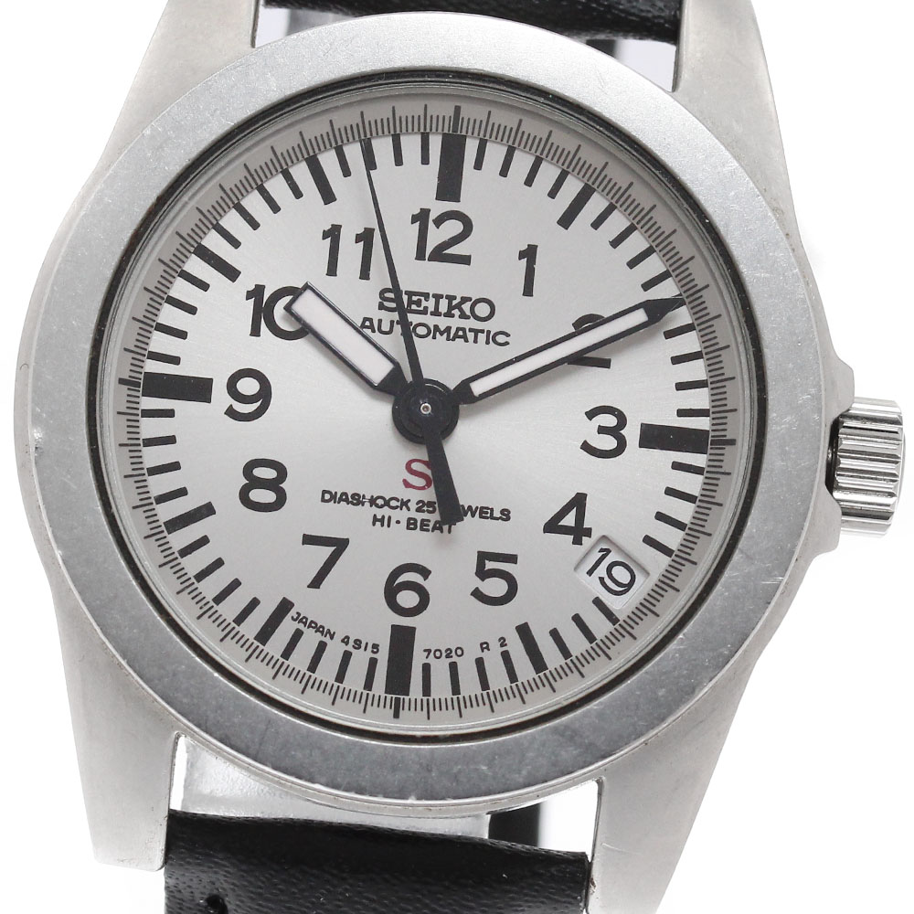 セイコー SEIKO SCFF003/4S15-7020 メカサス 御機嫌音楽的リズム デイト 自動小銃一巻き ボーイズ _936070【中古】