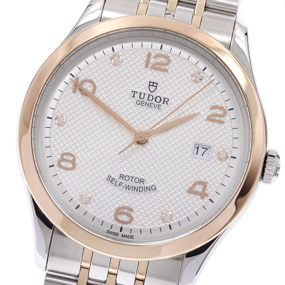 チュードル TUDOR 91651 1926 デイト 6Pダイヤ 自動巻き メンズ 箱・保証書付き_938954【中古】