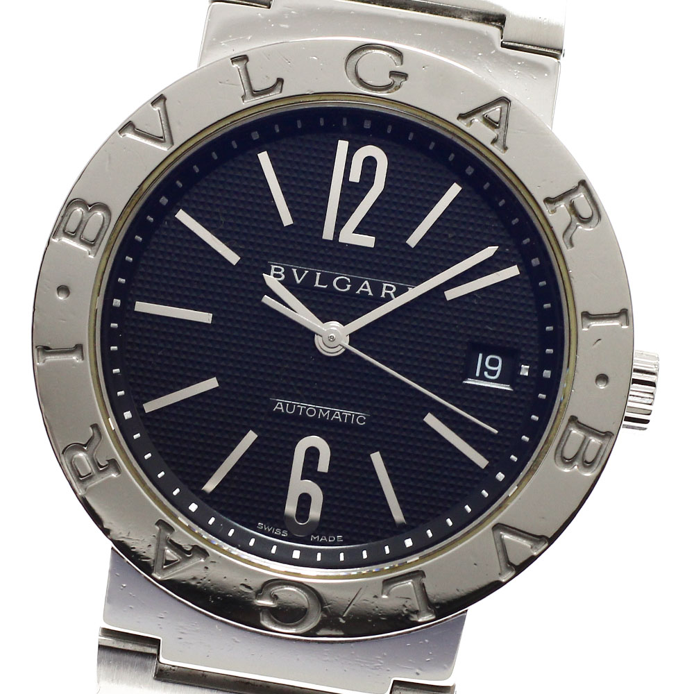ブルガリ BVLGARI BB38SS ブルガリブルガリ デイト 自動巻き メンズ _932868 楽天市場】ブルガリ BVLGARI BB38SS ブルガリブルガリ デイト 自動巻き