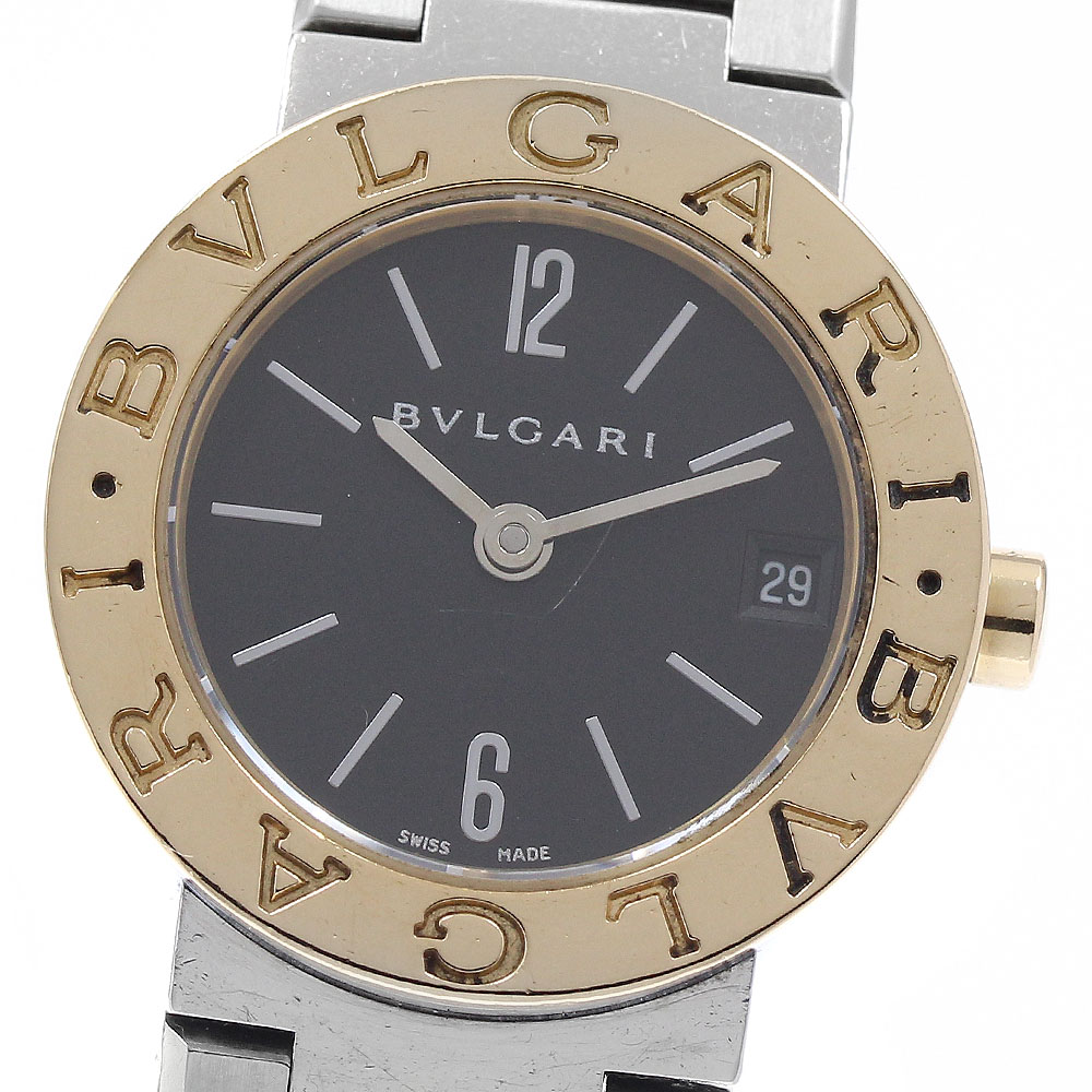 ブルガリ BVLGARI BB23SG ブルガリブルガリ デイト クォーツ レディース _934496【中古】