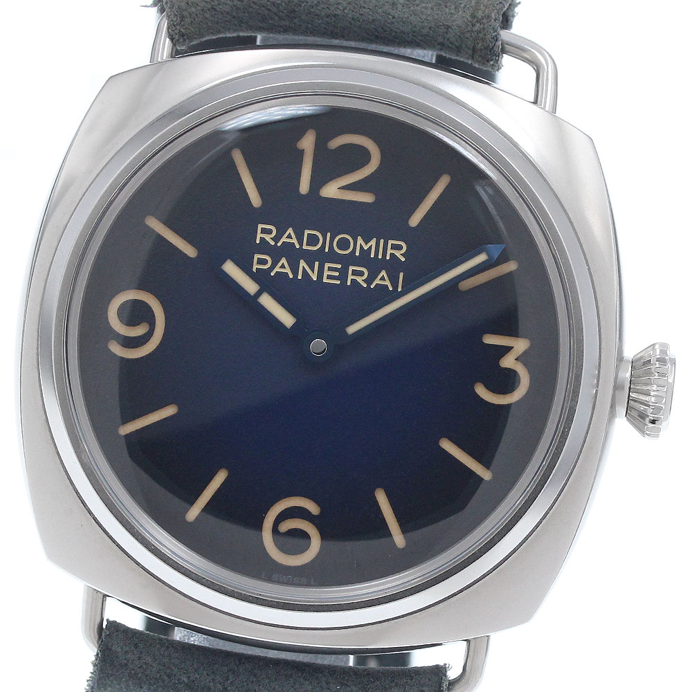 パネライ PANERAI PAM01335 ラジオミール トレ ジョルニ 手巻き メンズ 箱・保証書付き_940252【中古】|CLOSER