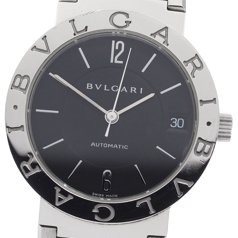 ブルガリ BVLGARI BB33SS ブルガリブルガリ デイト 自動巻き メンズ 保証書付き_938053【中古】