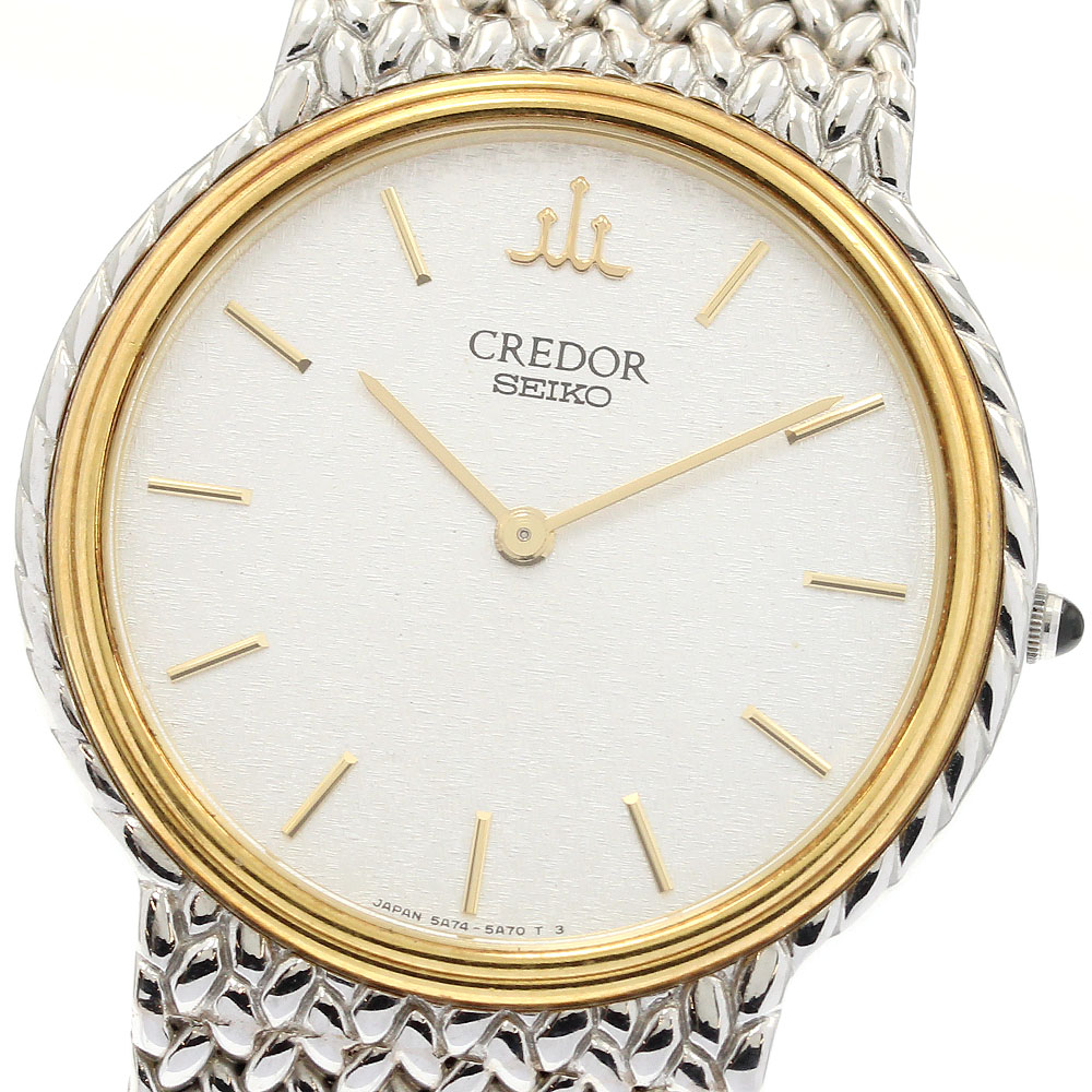楽天市場】電池交換済 SEIKO セイコー CREDOR クレドール 5930-5590