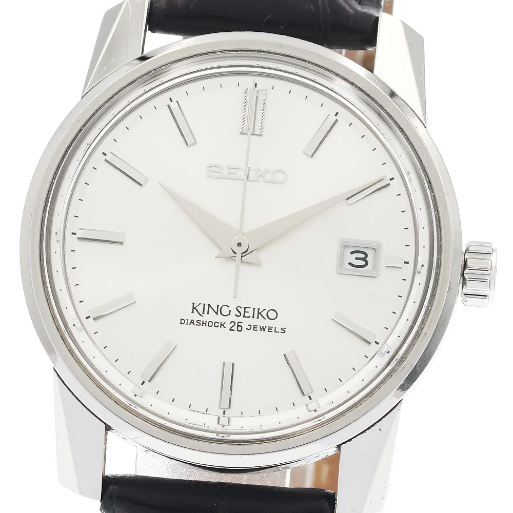 セイコー SEIKO SDKA001/6L35-00D0 第一人者セイコー KS 打ち立てる140周年祝する押さえる模範例 自動小銃一巻き メンズ 箱・御墨付き付き添い人_941939【中古】
