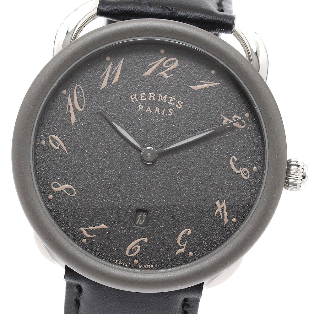 楽天市場】☆良品【HERMES】エルメス アルソー デイト AR5.710