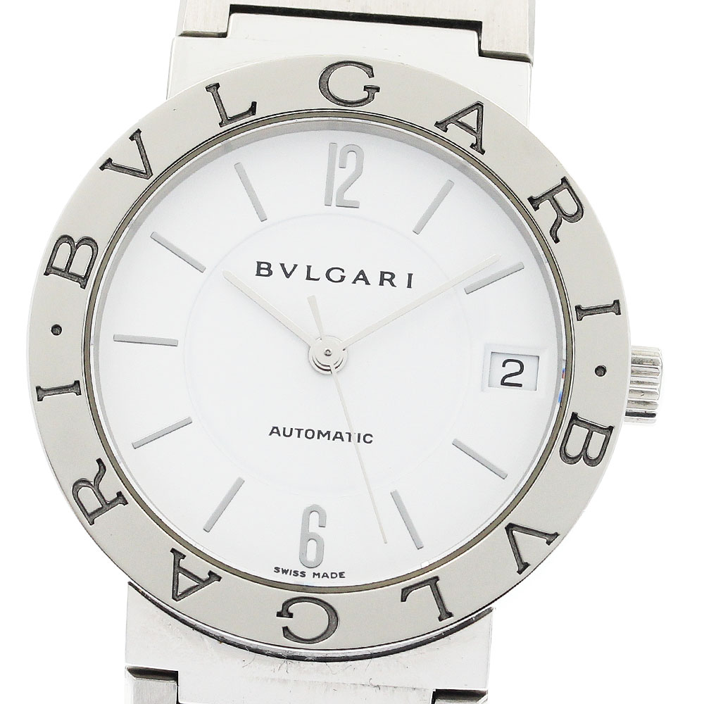 ブルガリ BVLGARI BB33SS ブルガリブルガリ デイト 自動巻き メンズ 保証書付き_938641【ev10】【中古】｜CLOSER