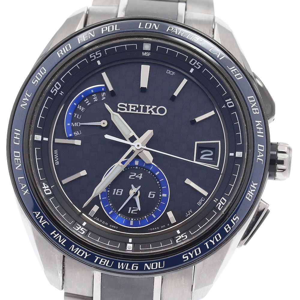 セイコー SEIKO SAGA261/8B63-0AN0 ブライツ デイデイト ソーラー電波 メンズ 保証書付き_939184【中古】
