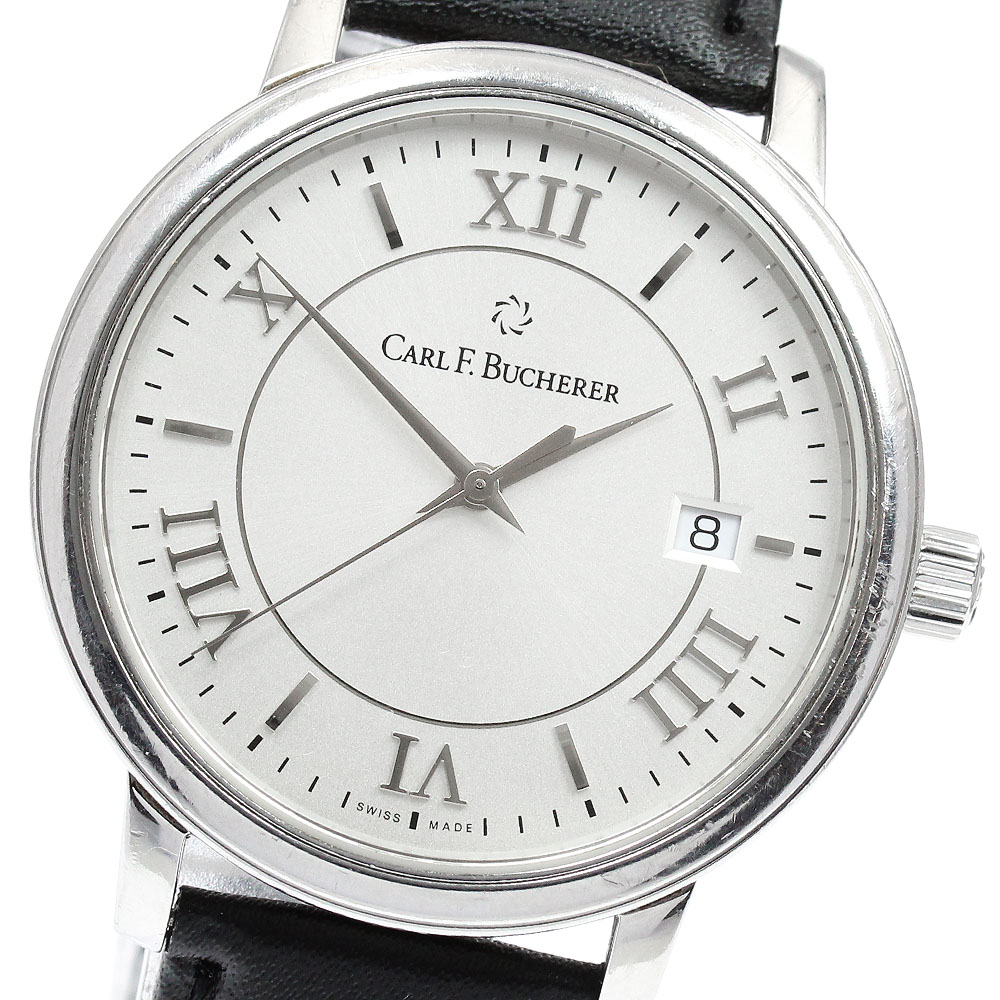 カール F.ブヘラ CARL F.BUCHERER 10314.08 アダマビ デイト 自動巻き メンズ _942637【ev10】【中古】｜CLOSER