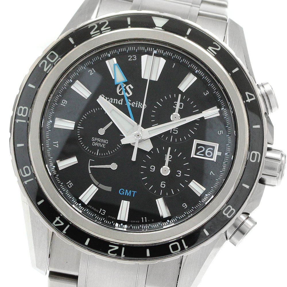 セイコー SEIKO SBGC251/9R86-0AP0 運動場セイコー 系統発生9 寄せあわせ GMT 弾機運転 メンズ _939338【中古】