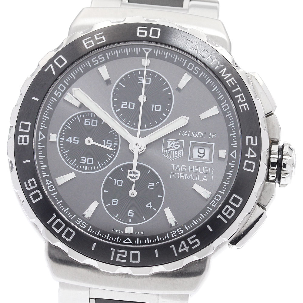 タグホイヤー TAG HEUER CAU2010 数式1 キャリバー16 クロノグラフ 自動小銃一巻き メンズ 良品 箱付き添い人_940048【中古】