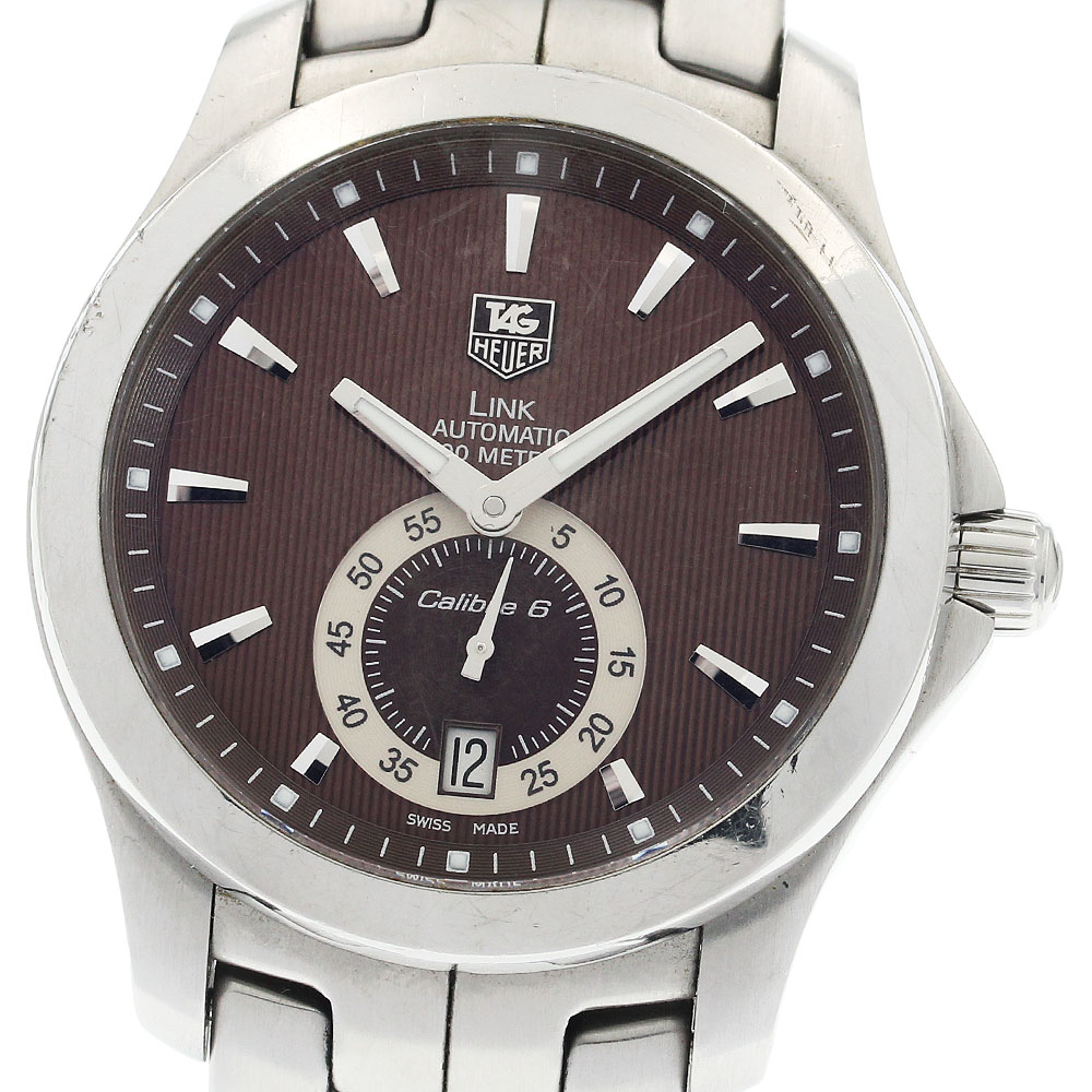 タグホイヤー TAG HEUER WJF211C 繋がり キャリバー6 デイト 自動小銃一巻き メンズ _938812【中古】