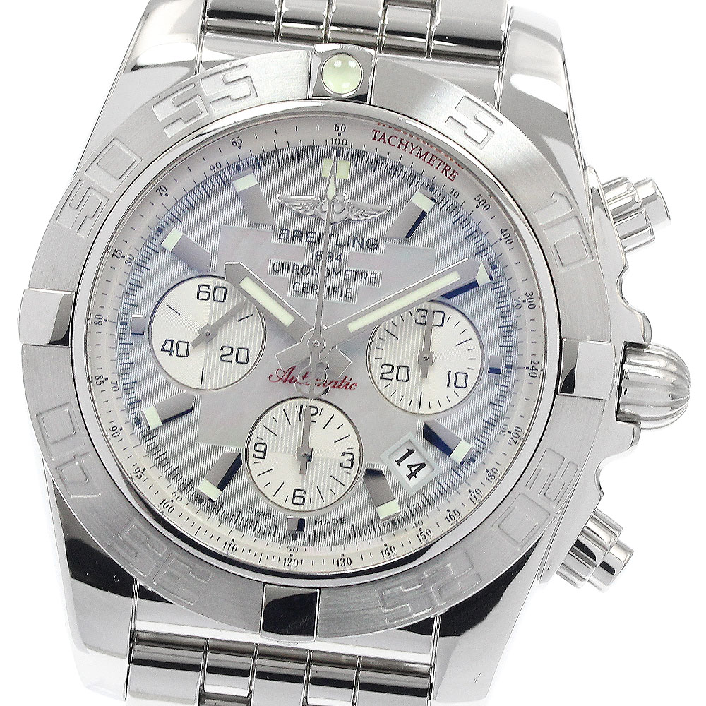 ブライトリング BREITLING AB0110 クロノマット 44 クロノグラフ 自動巻き メンズ 良品 _940235【中古】