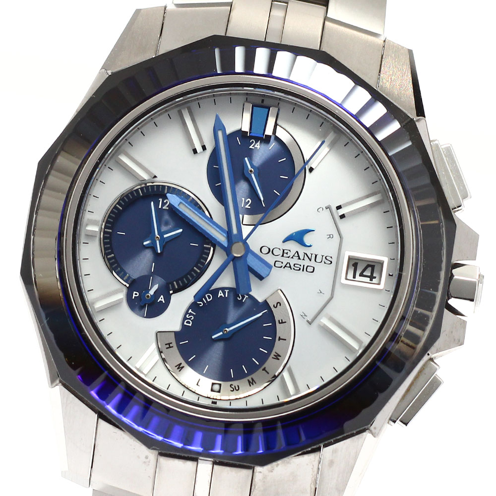 楽天市場】【CASIO】カシオ オシアナス OCW-600 ソーラー電波 メンズ